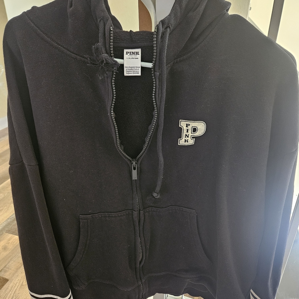 PINK Victoria's Secret Black Hoodie